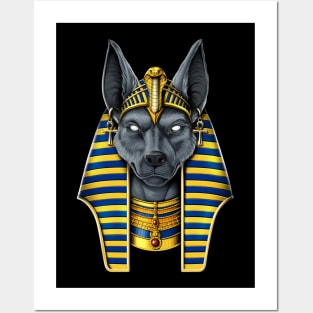 Egyptian God Anubis Posters and Art